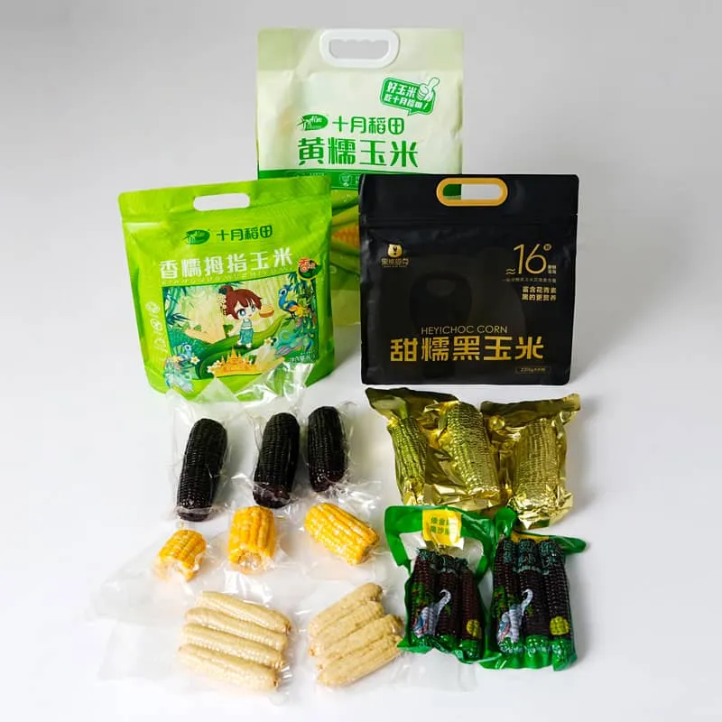 Sacos de embalagem de milho fresco