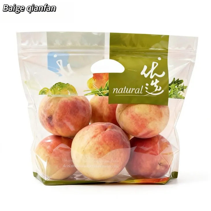 Sacos para embalagem de pêssego