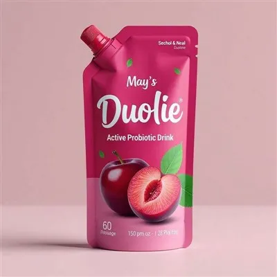 Bolsa de bico de fábrica, bolsa de plástico reutilizável personalizada para líquido, com bico, saco de molho, bebida, suco de frutas, doypack